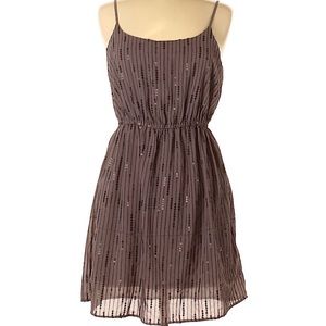 Forever 21 Gray w/ Sequins Dress -Size M (EUC)